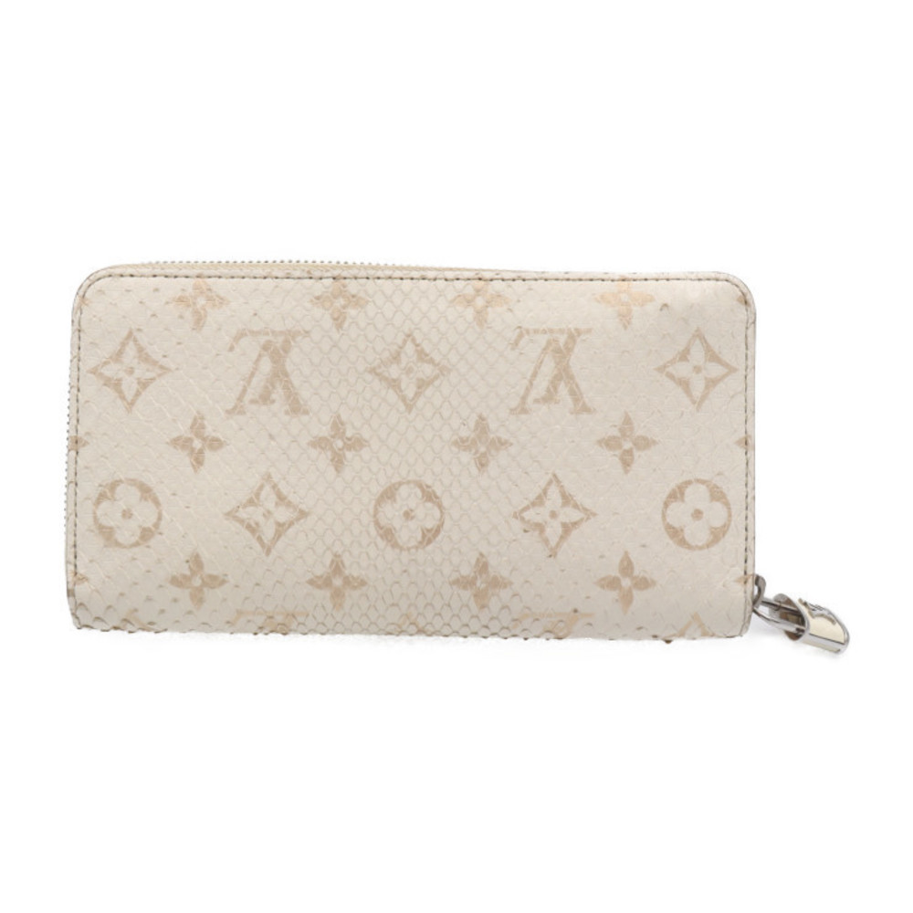 Louis Vuitton Long Wallet White Python Zippy - image 3